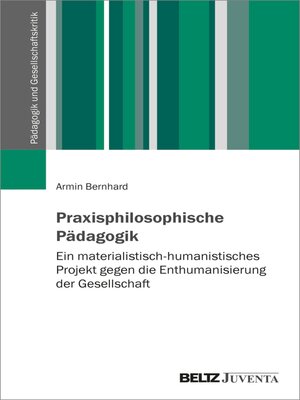 cover image of Praxisphilosophische Pädagogik